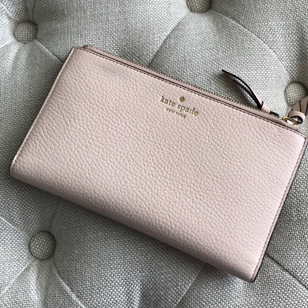 Kate spade blush pink wallet